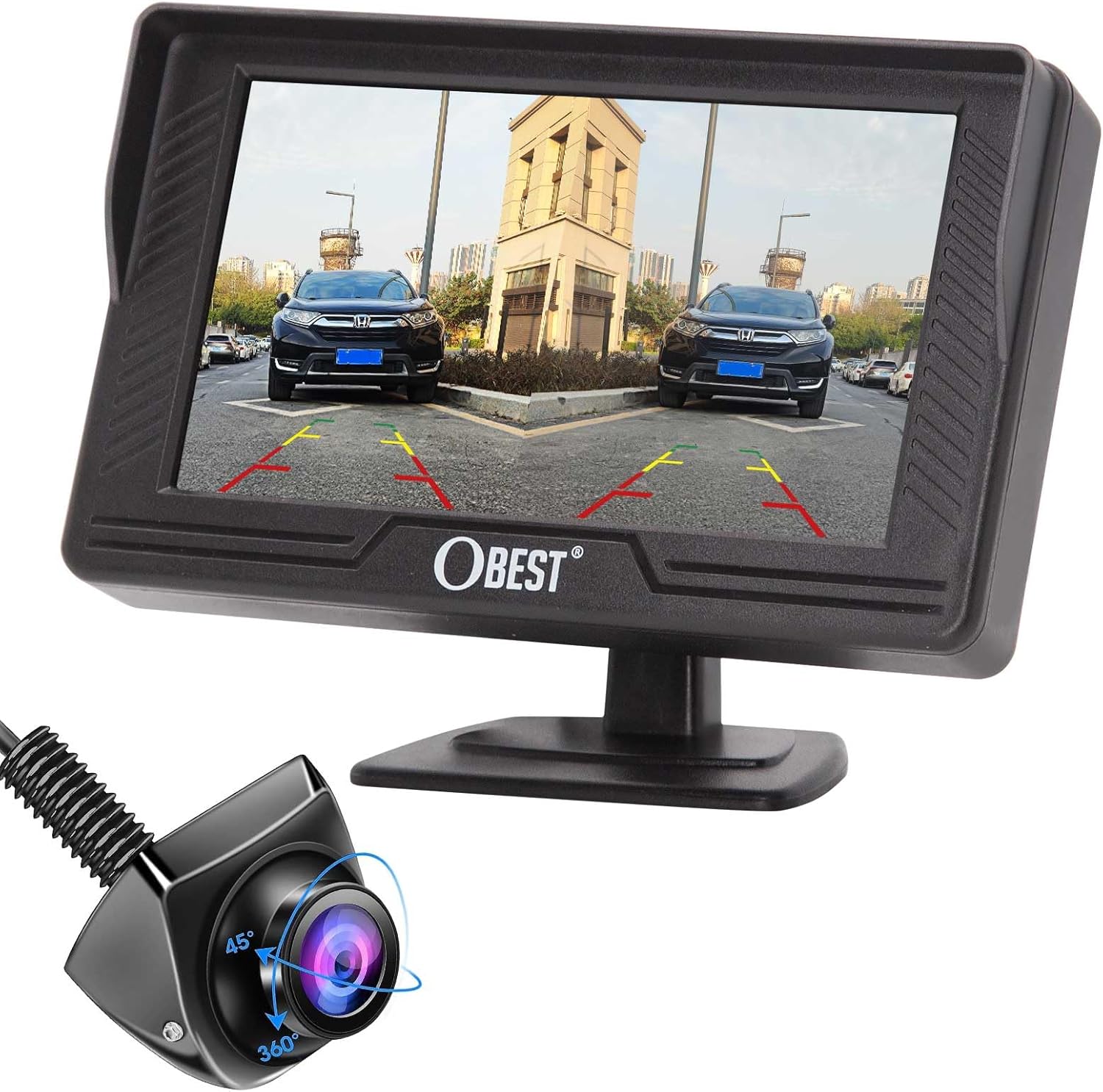 OBEST 1080p 4,3 pulgadas