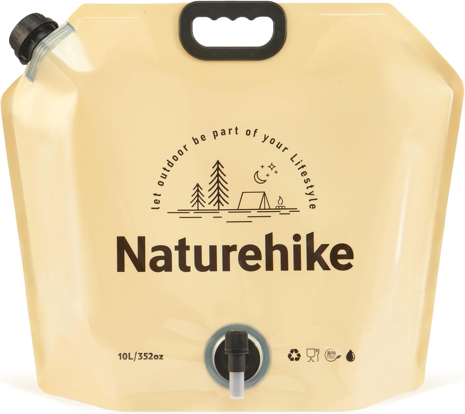 Naturehike bolsa de agua plegable 10 L